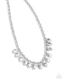 Paparazzi Jewelry Vicious Vibrancy - White Necklace - Pure Elegance by Kym