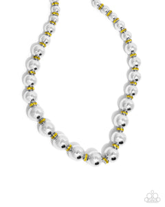 Paparazzi Jewelry Color Closeness - Yellow Necklace - Pure Elegance by Kym