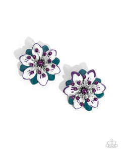 Paparazzi Jewelry Dimensional Dowry - Multi Earrings - Pure Elegance by Kym