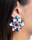 Paparazzi Jewelry Dimensional Dowry - Multi Earrings - Pure Elegance by Kym