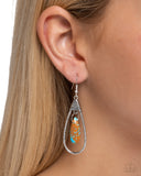 Paparazzi Jewelry Neatly Natural - Brown Earrings - Pure Elegance by Kym