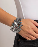 Paparazzi Jewelry Harmonious Heiress - Purple Bracelet - Pure Elegance by Kym