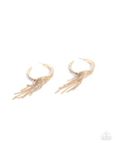 Paparazzi Jewelry Jaw-Dropping Jubilee - Gold Hoop Earrings - Pure Elegance by Kym