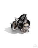 Paparazzi Jewelry Capricious Cluster - Silver Ring - Pure Elegance by Kym