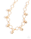 Paparazzi Jewelry Hey Lover - Gold Necklace - Pure Elegance by Kym