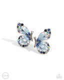 Paparazzi Jewelry Decadent Descent - Blue Earrings - Pure Elegance by Kym