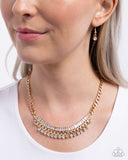 Paparazzi Jewelry Badda Boom Badda BLING - Gold Necklace - Pure Elegance by Kym