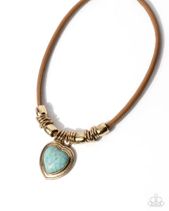 Paparazzi Jewelry Significant Other - Blue Necklace - Pure Elegance by Kym