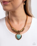 Paparazzi Jewelry Significant Other - Blue Necklace - Pure Elegance by Kym