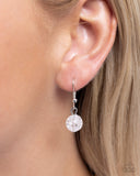 Paparazzi Jewelry Crackling Chic - White Necklace - Pure Elegance by Kym