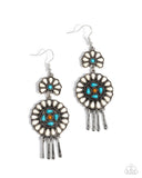 Paparazzi Jewelry Watch the Sunset - White Earrings - Pure Elegance by Kym