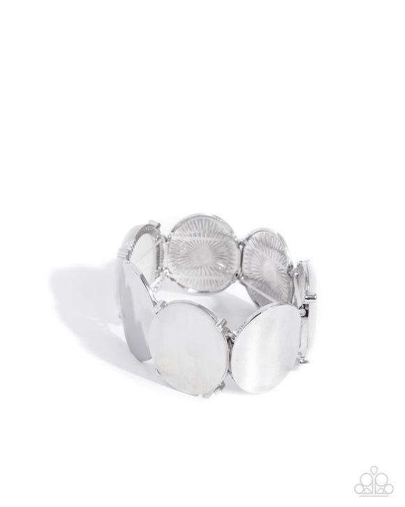 Paparazzi Jewelry Longing for More - White Bracelet - Pure Elegance by Kym