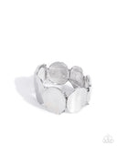 Paparazzi Jewelry Longing for More - White Bracelet - Pure Elegance by Kym
