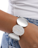Paparazzi Jewelry Longing for More - White Bracelet - Pure Elegance by Kym