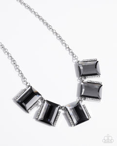 Paparazzi Jewelry Rebel Racket - Silver Necklace