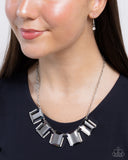 Paparazzi Jewelry Rebel Racket - Silver Necklace