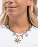 Paparazzi Jewelry Elegant Encore - Yellow Necklace - Pure Elegance by Kym