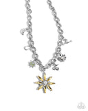 Paparazzi Jewelry Elegant Encore - Yellow Necklace - Pure Elegance by Kym