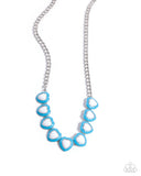 A Heartbeat Away - Blue - Pure Elegance by Kym