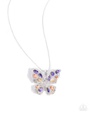 Paparazzi Jewelry Complete Look - Purple Necklace & Ring Set - Pure Elegance by Kym