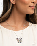 Paparazzi Jewelry Complete Look - Purple Necklace & Ring Set - Pure Elegance by Kym