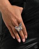 Paparazzi Jewelry Complete Look - Purple Necklace & Ring Set - Pure Elegance by Kym