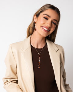 Paparazzi Jewelry Complete Look - Brown Bundle Pack - Pure Elegance by Kym