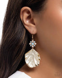 Paparazzi Jewelry Coastal Candidate - Blue Earrings - Pure Elegance by Kym