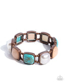 Paparazzi Jewelry Everfree Elegance - Copper Bracelet - Pure Elegance by Kym