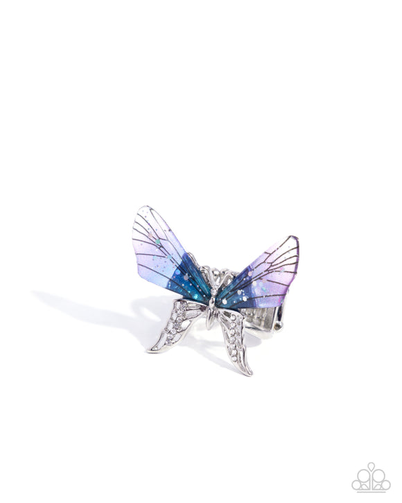 Paparazzi Jewelry Light Landing - Blue Ring