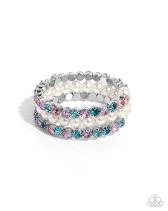 Paparazzi Jewelry Grandiose Glitz - Multi Bracelet - Pure Elegance by Kym