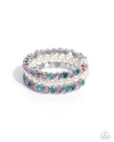 Paparazzi Jewelry Grandiose Glitz - Multi Bracelet - Pure Elegance by Kym