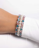 Paparazzi Jewelry Grandiose Glitz - Multi Bracelet - Pure Elegance by Kym