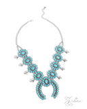 Paparazzi Jewelry Brazen - Blue Zi Collection 2024 Necklace - Pure Elegance by Kym