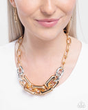Paparazzi Jewelry Resolute Radiance - Gold Necklace - Pure Elegance by Kym