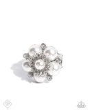 Paparazzi Jewelry Friendly Flair - White Ring - Pure Elegance by Kym