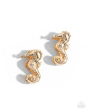 Sea Horse Statement - Gold - Pure Elegance by Kym