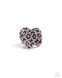 Paparazzi Jewelry Cheetah Cameo - Copper Ring - Pure Elegance by Kym