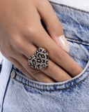 Paparazzi Jewelry Cheetah Cameo - Copper Ring - Pure Elegance by Kym