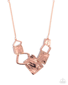 Paparazzi Jewelry Layered Luxury - Copper Necklace - Pure Elegance by Kym