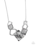 Paparazzi Jewelry Layered Luxury - Silver Necklace - Pure Elegance by Kym