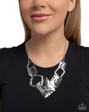 Paparazzi Jewelry Layered Luxury - Silver Necklace - Pure Elegance by Kym