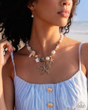 Paparazzi Jewelry Coastal Cameo - Multi Necklace - Pure Elegance by Kym