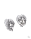 Paparazzi Jewelry Carnivale Confidence - Silver Earrings - Pure Elegance by Kym