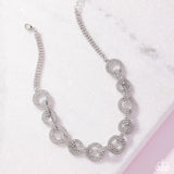 Paparazzi Jewelry Elegant Embrace - White Necklace - Pure Elegance by Kym