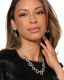 Paparazzi Jewelry Elegant Embrace - White Necklace - Pure Elegance by Kym