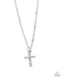 Paparazzi Jewelry Endless Faith - White Necklace - Pure Elegance by Kym
