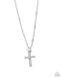 Paparazzi Jewelry Endless Faith - White Necklace - Pure Elegance by Kym