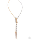 Paparazzi Jewelry Zipper Zeal - Multi Necklace - Pure Elegance by Kym