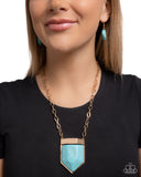 Paparazzi Jewelry Pendant Passage - Gold Necklace - Pure Elegance by Kym